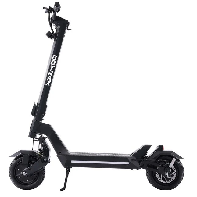 GoTrax - GX1 Electric Scooter w/25 mi Max Operating Range & 30 mph Max Speed - Black - GT-GXONE-BLACK - Image 2