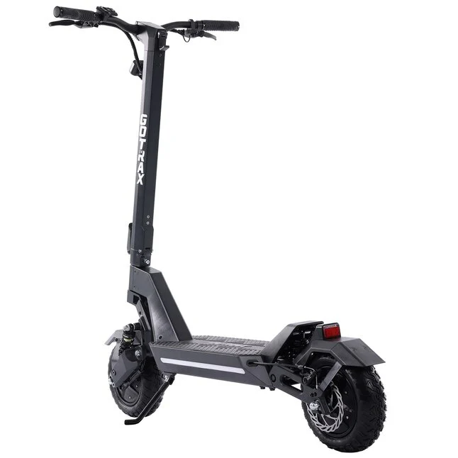 GoTrax - GX1 Electric Scooter w/25 mi Max Operating Range & 30 mph Max Speed - Black - GT-GXONE-BLACK - Image 3