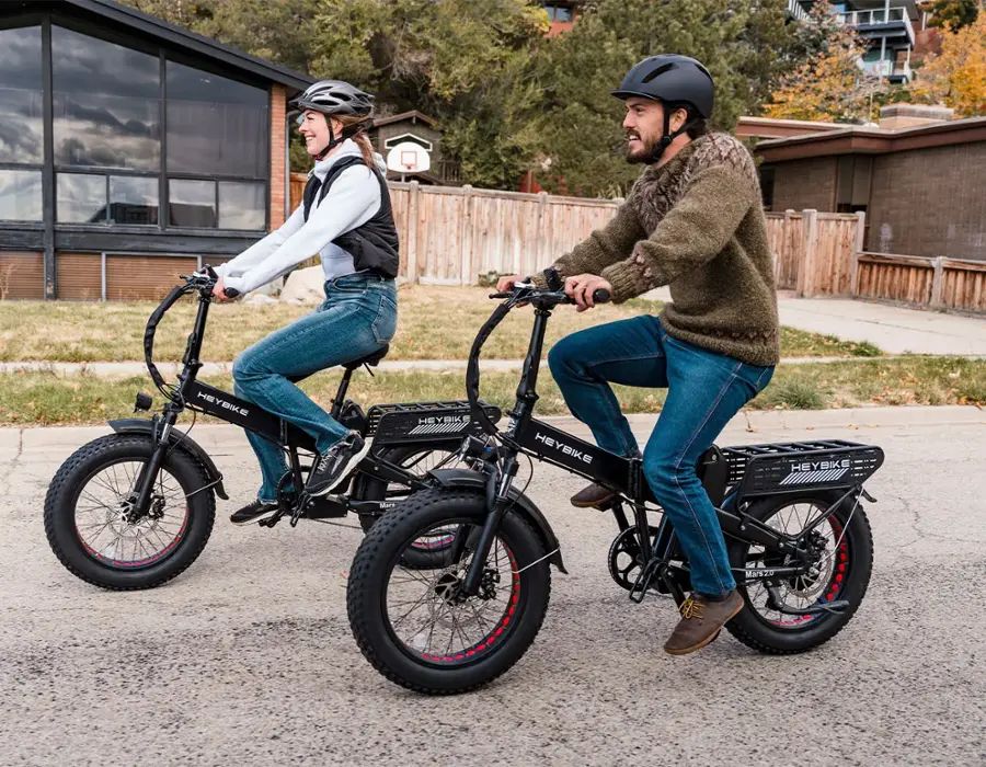 Heybike - Mars 2.0 Foldable E-bike w/ 45mi Max Operating Range & 28 mph Max Speed - Black - HBK-Mars-2.2-B - Image 4