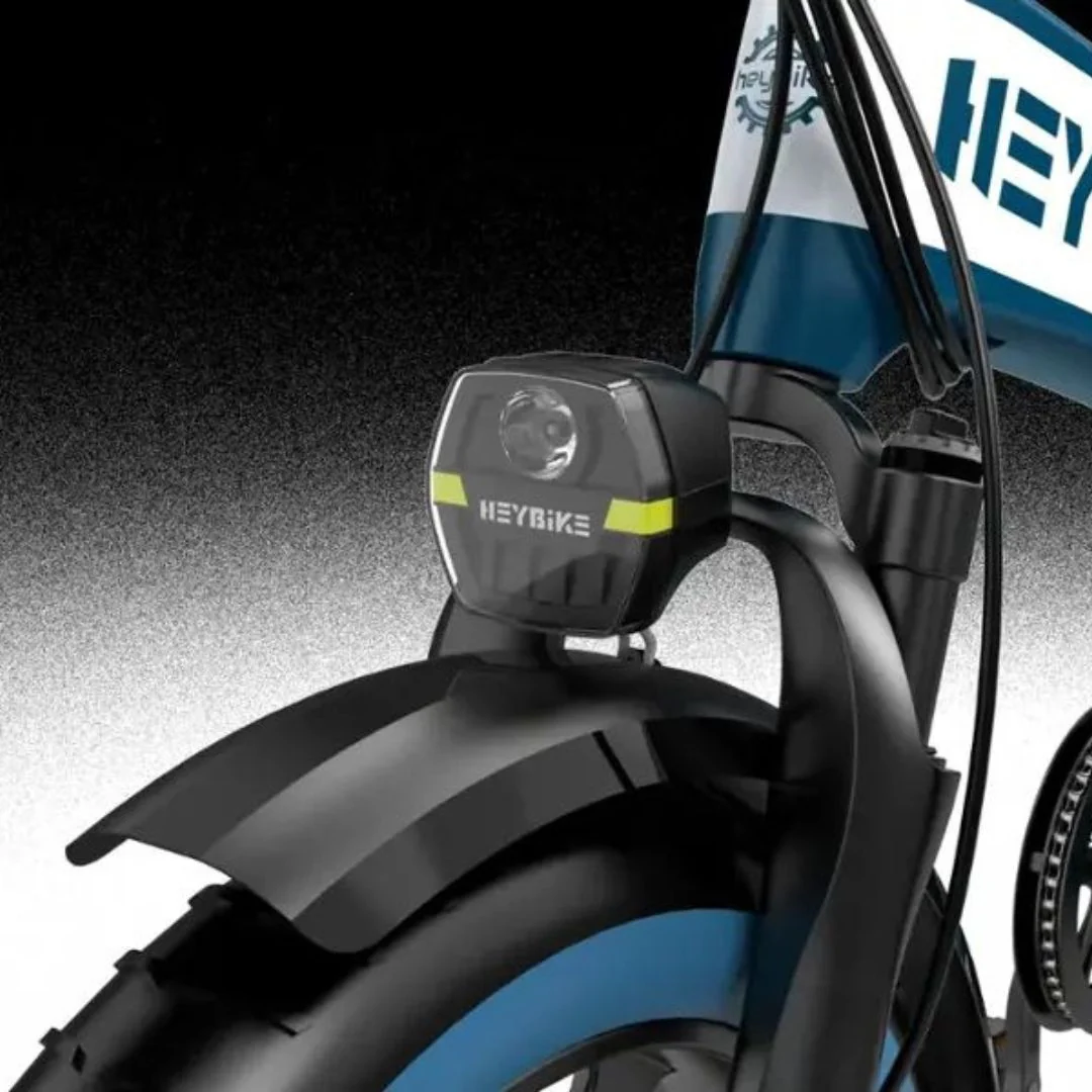 Heybike - Tyson Foldable eBike w/ 55mi Max Operating Range & 28 mph Max Speed - Blue - HBK-TYSON-U - Image 5