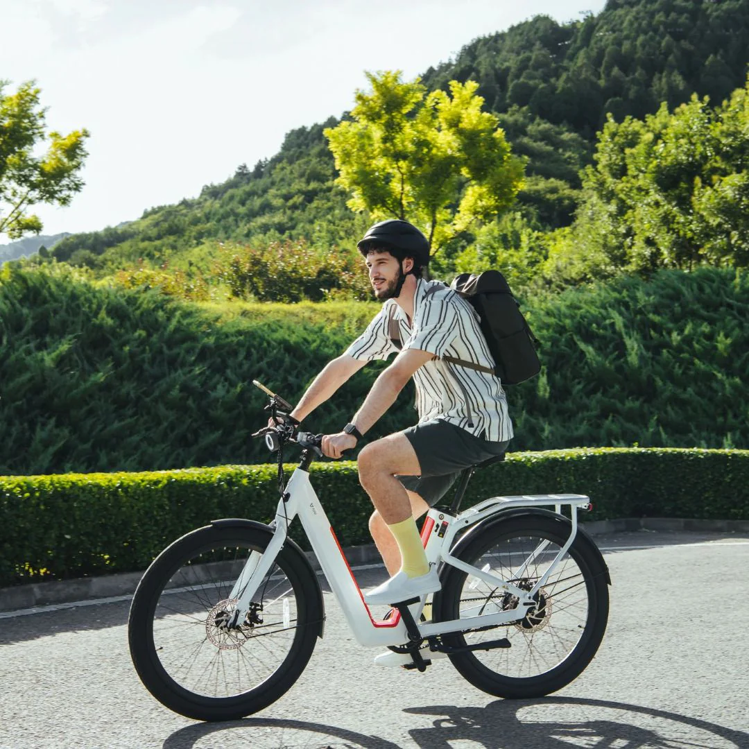 NIU - BQi-C3 Pro eBike w/ up to 90 miles Max Operating Range and 28 MPH Max Speed - White - EBSL37W119 - Image 9