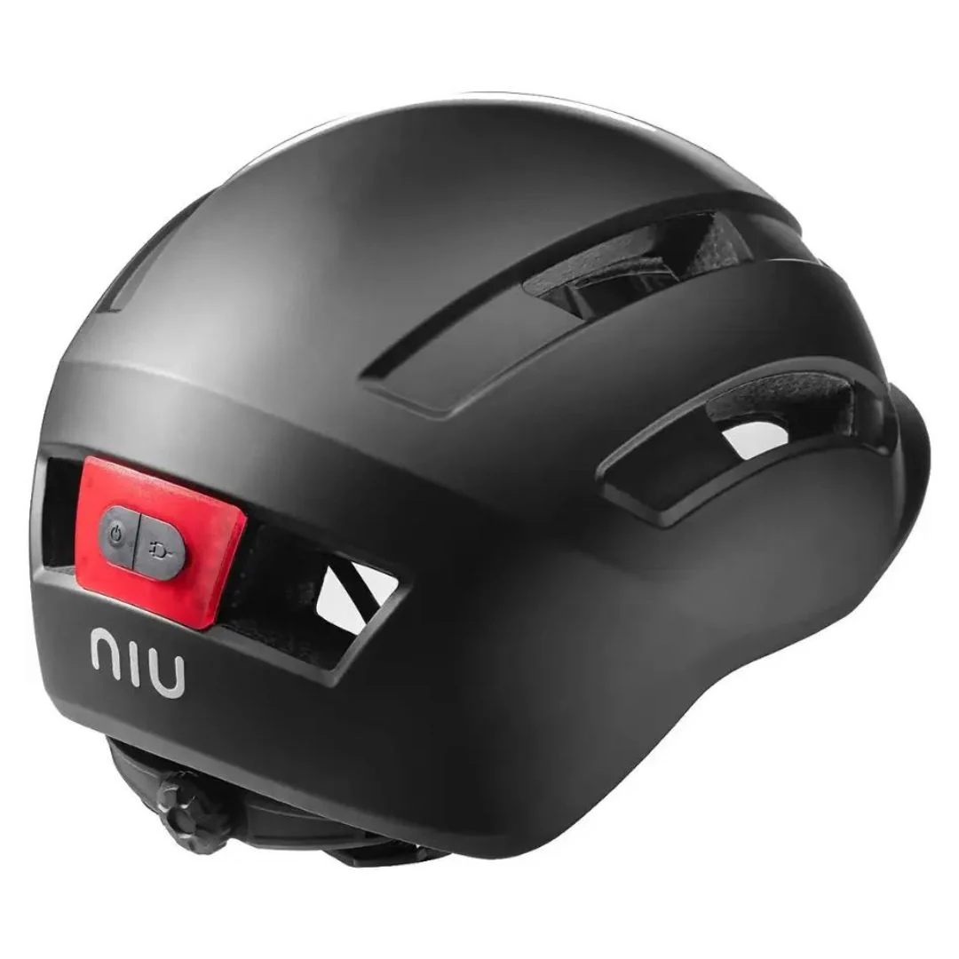 NIU - Electric Scooter Helmet with LED Light - Black - 5K3G5L17J - Image 3