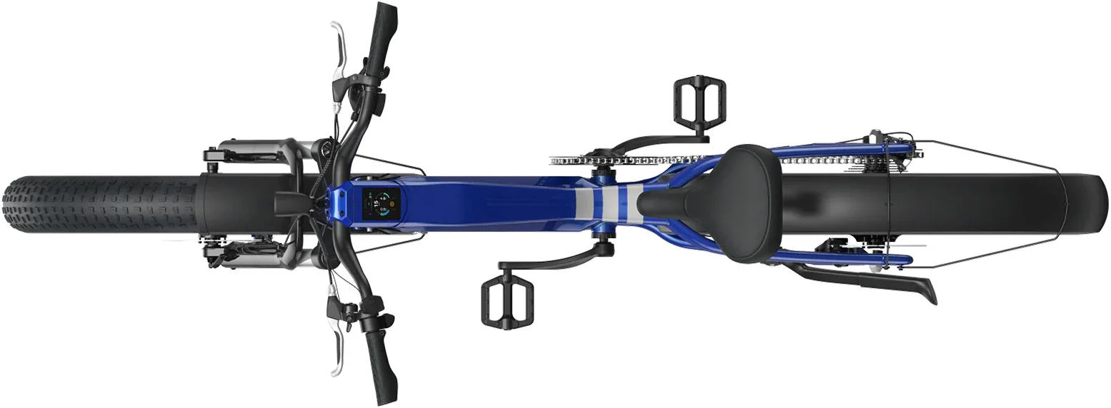 OKAI - Ranger Electric Bike w/45 Miles Max Operating Range and 28 mph Max Speed - Mariner Blue - Image 4