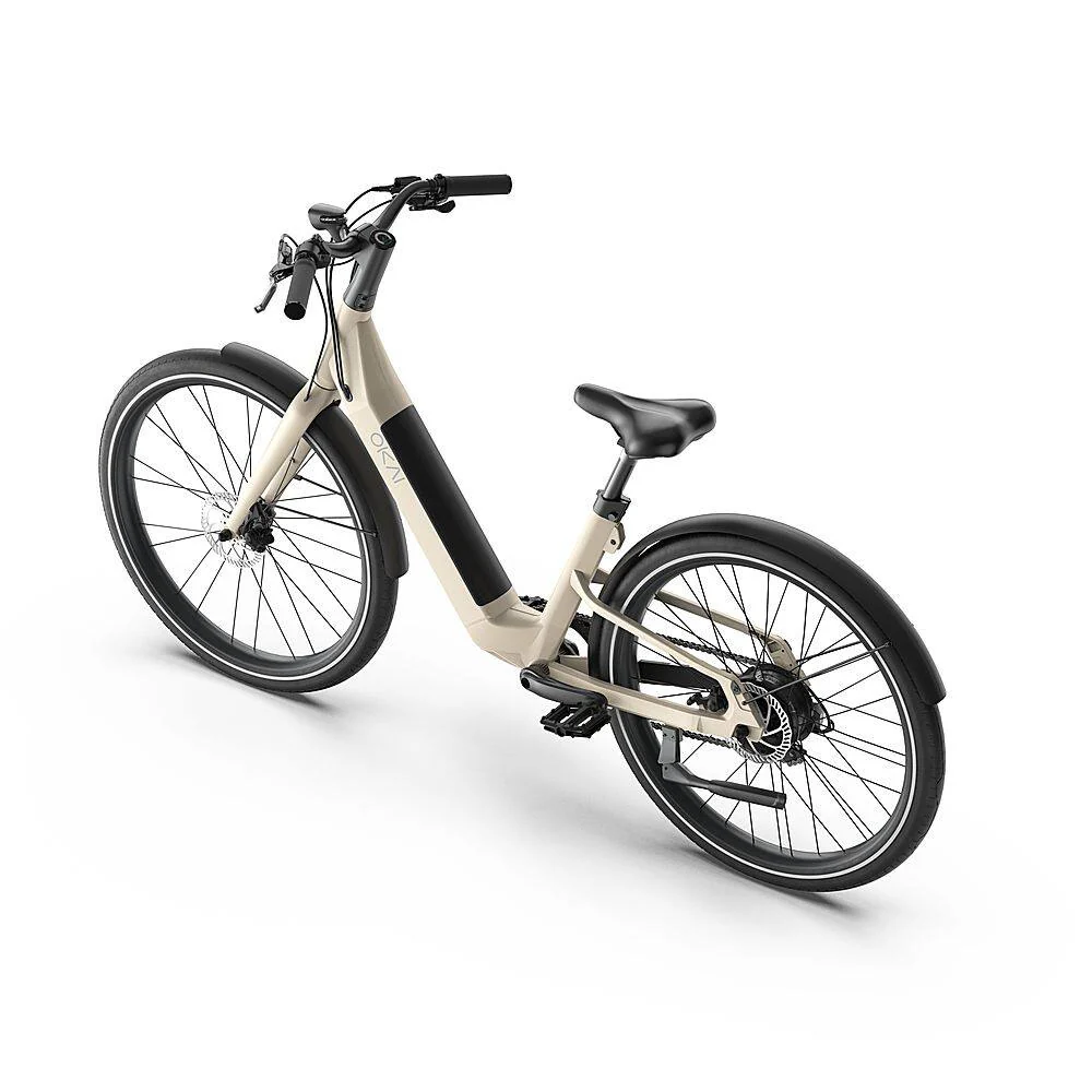 OKAI - Stride Electric Bike w/ 40 Miles Max Operating Range and 25 mph Max Speed - Desert Sand - EB40-SAND - Image 3