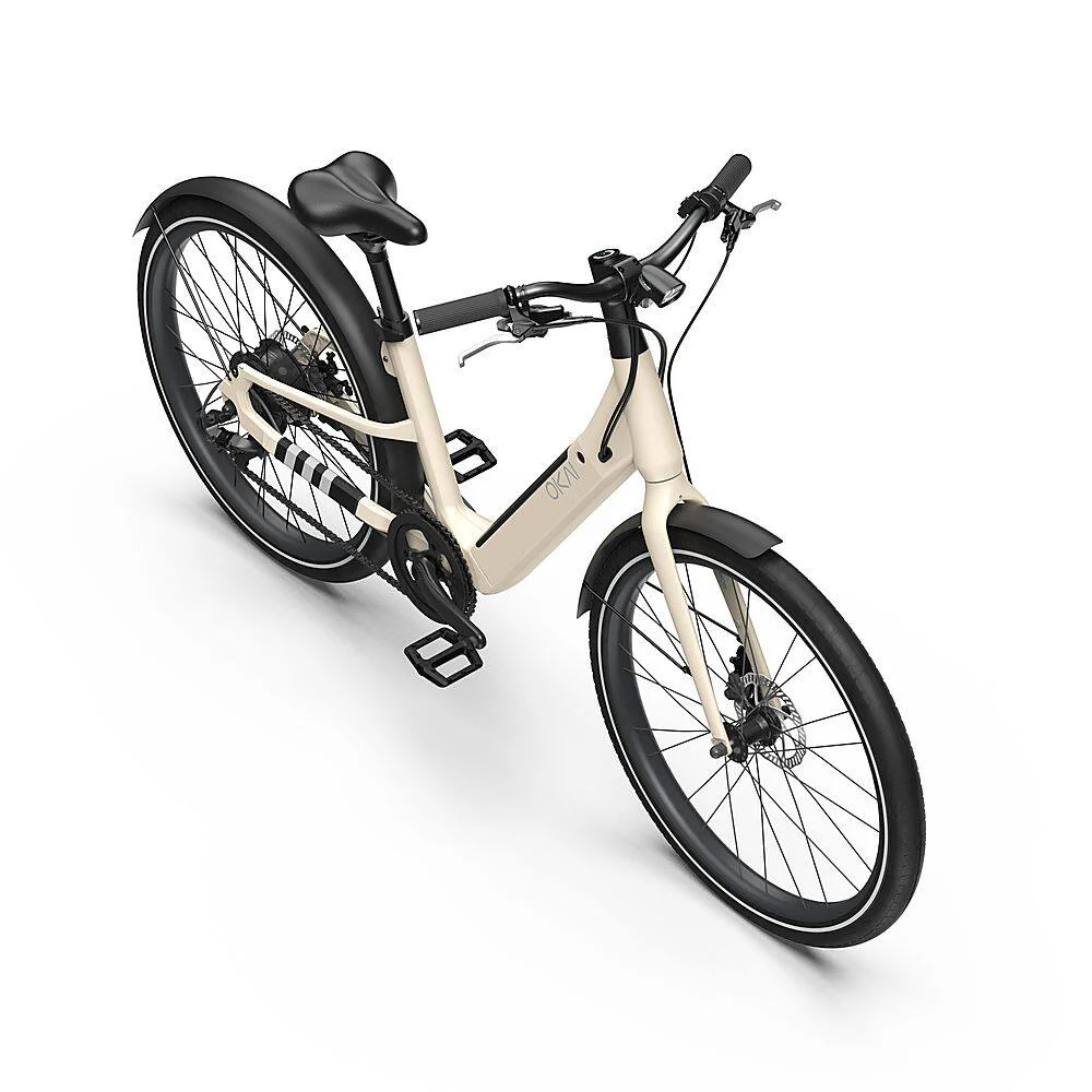 OKAI - Stride Electric Bike w/ 40 Miles Max Operating Range and 25 mph Max Speed - Desert Sand - EB40-SAND - Image 4
