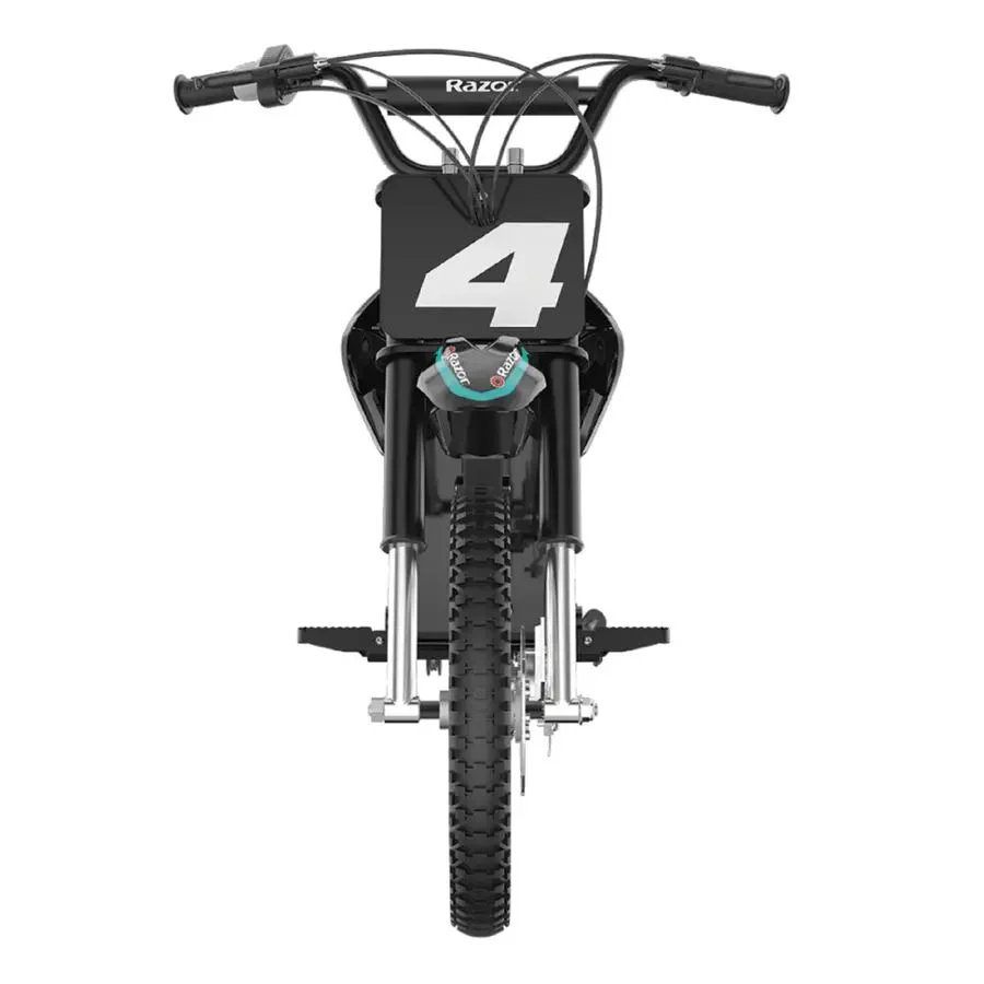 Razor - MX650 Dirt Rocket eBike w/ 10 miles Max Operating Range and 17 mph Max Speed - Black/Teal - 15165045 - Image 3